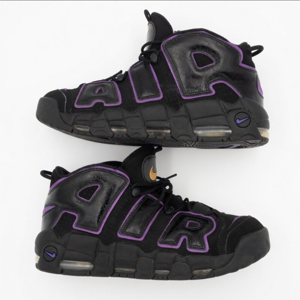 Nike Air More Uptempo '96 Black Action Grape Purple DV1879-001 Men's Size 14